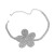 ins wind Rhinestone flowers necklace occidental style exaggerating woman super big flowers pendant sweater chain