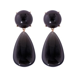 retrovintage drop resin earrings occidental style brief all-Purpose geometry e..