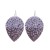  fashion zircon earrings woman super fully-jewelled leaves earrings Earring woman