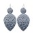  zircon fashion leaves earrings  occidental style super fully-jewelled Earring