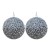 zircon geometry Round earrings  occidental style super fully-jewelled Earring