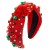 occidental style christmas Pearl Headband color diamond Headband woman  brief all-Purpose trendhristmas