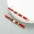 occidental style exaggerating personality long style leather earrings Alloy embed turquoise color leopard leath