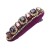 ( Color)Korean style retro velvet colorful diamond hair clip fashion Headband all-Purpose hair clip woman