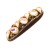 retro velvet hair clip woman Headband super glass diamond thick hair clip