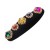 retro velvet diamond samll wind high hair clip  all-Purpose thick Headband