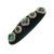 retro velvet diamond samll wind high hair clip  all-Purpose thick Headband