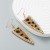 occidental style personality leather earrings all-Purpose Alloy diamond leopard leather Earring