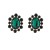 earrings retro temperament earrings woman samll Alloy diamond high Earring
