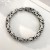 occidental style titanium steel chain man bracelet personality same style geometry silver color bracelet 