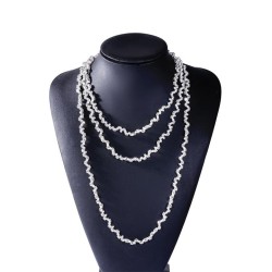 Autumn and Winter occidental style super long necklace fashion wind temperamen..