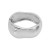 occidental style pattern geometry bangle  Irregular opening width woman