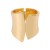 exaggerating Metal wind surface punk width bangle  new asymmetry opening