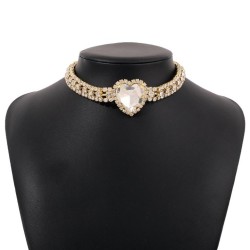  claw chain fully-jewelled elegant chain  romantic sweet love necklace