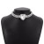  claw chain fully-jewelled elegant chain  romantic sweet love necklace