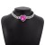  claw chain fully-jewelled elegant chain  romantic sweet love necklace