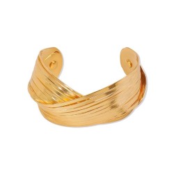occidental style exaggerating fashion surface bangle  personality hollow geome..