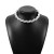 occidental style exaggerating temperament geometry twisted necklace  fashion high wave clavicle chain