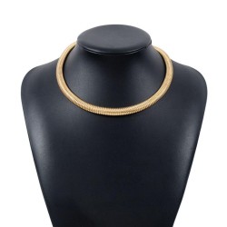 occidental style Metal wind pattern retro necklace  exaggerating samll persona..
