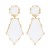 Acetate sheet earrings occidental style exaggerating Earring woman Round plates earring Bohemia