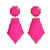Acetate sheet earrings occidental style exaggerating Earring woman Round plates earring Bohemia