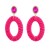 Autumn and Winter velvet earrings occidental style Earring woman velvet twining Round earring temperament