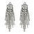  Alloy tassel earrings occidental style exaggerating Earring woman Bohemian styleearrings