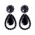 occidental style fashion drop Alloy hollow fully-jewelled retro temperament exaggerating earrings woman trend s