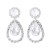 occidental style fashion drop Alloy hollow fully-jewelled retro temperament exaggerating earrings woman trend s