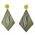 jewelry wind retro pattern long earringsearrings