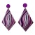 jewelry wind retro pattern long earringsearrings