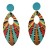 jewelry occidental style earrings tube newearrings