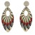 jewelry occidental style earrings tube newearrings
