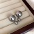  brief Pearl earrings woman temperament high fashion all-Purpose ear stud Earring