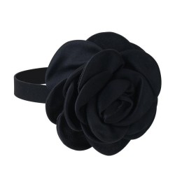  big flowers ladyhoker necklace  romantic Cloth circle