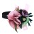 occidental style wind Cloth imitate three-dimensional flowers belt  handmade production rose Collar necklace w