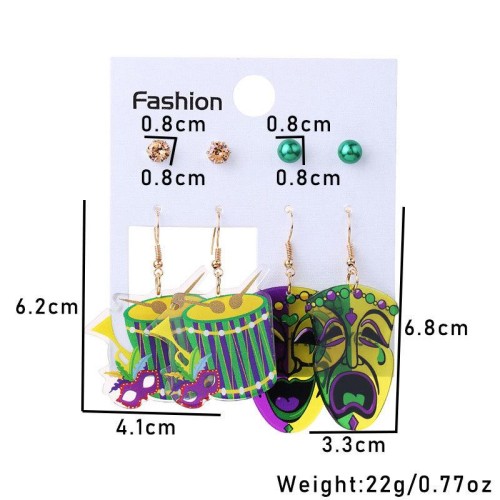  earrings set Acrylic earrings