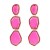 fashion trend Alloy transparent resin earrings woman long style multilayer Irregular geometry