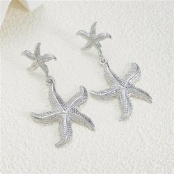 summer retro brief Earring occidental styleins temperament starfish pendant ea..