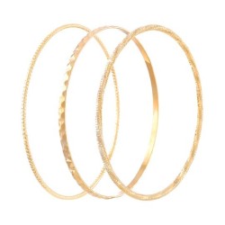 occidental style circle circle pattern bangle set brief fashion trend