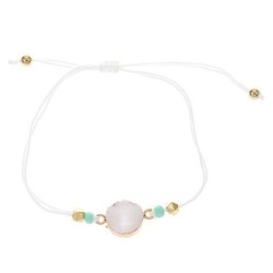  fashion color natural bracelet  samll handmade weave all-Purpose bracelet