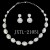   occidental style necklace earrings set  claw chain Rhinestone exaggerating atmospheric bri
