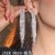 exaggerating personality long tassel earrings woman temperament long style fully-jewelled earring oc