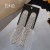 occidental style exaggerating super long tassel fully-jewelled earrings earring woman  fashion high 