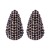occidental style fully-jewelled drop ear stud retro temperament super earrings high Earring