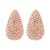 occidental style fully-jewelled drop ear stud retro temperament super earrings high Earring