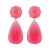 Autumn and Winter occidental style earrings resin Earring woman drop color earring retro