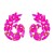 occidental style flowers earrings color fully-jewelled leaves ear stud temperament pendant Earring