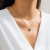 occidental style brief imitate Pearl beads flowers woman temperament leafflower necklace necklace