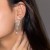 occidental style diamond tassel chain ear stud woman  fashionins exaggerating long style fully-jewel